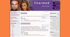 Desktop Screenshot of charmed.scribblesinink.com