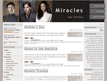 Tablet Screenshot of miracles.scribblesinink.com